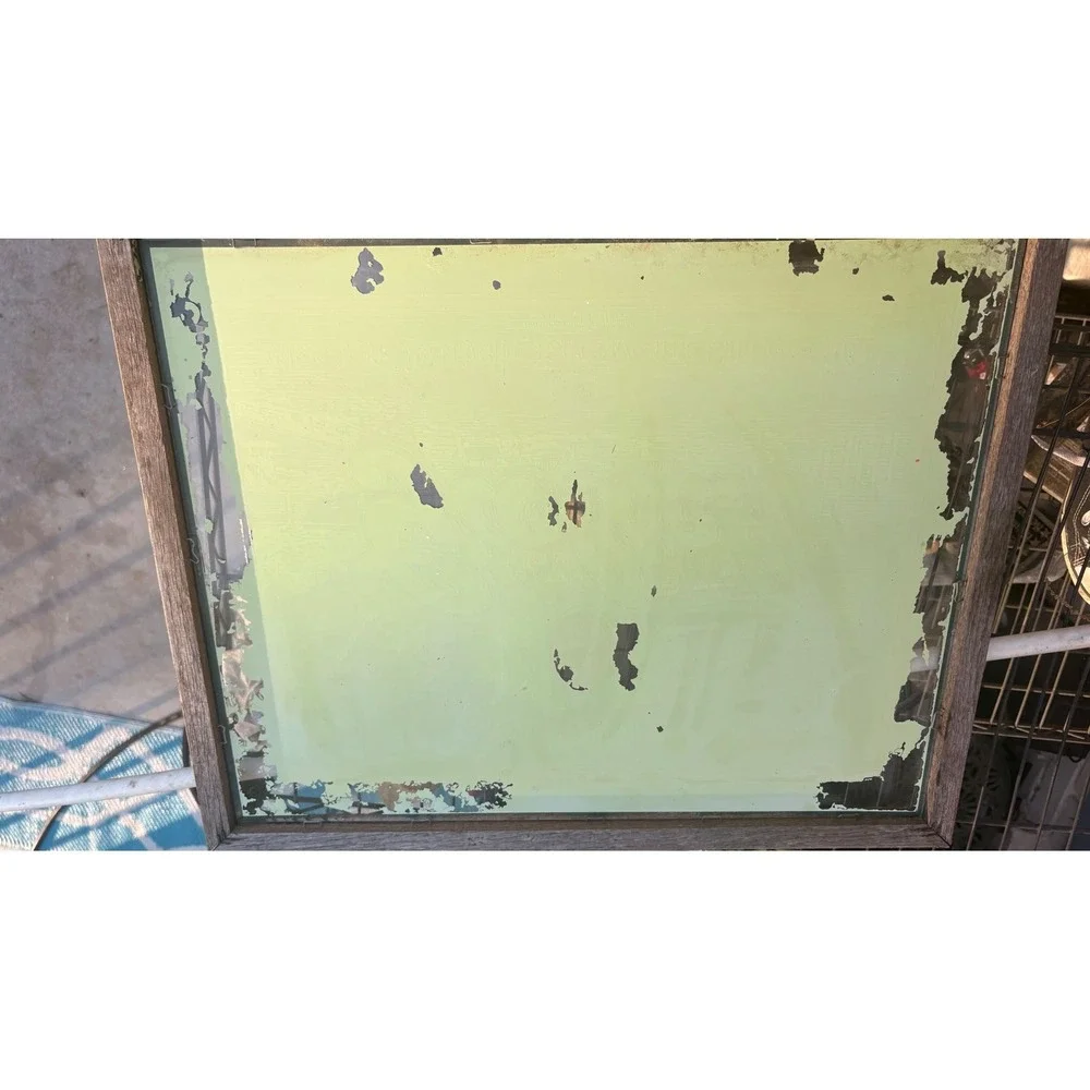 Vintage Grolsch Beer Bar Mirror Master Dutch Brewers Since 1615 Wood Frame 21x17